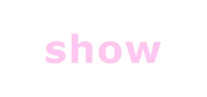 carrusel de palabras show